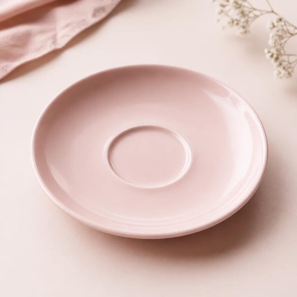 Blush Pink Saucer