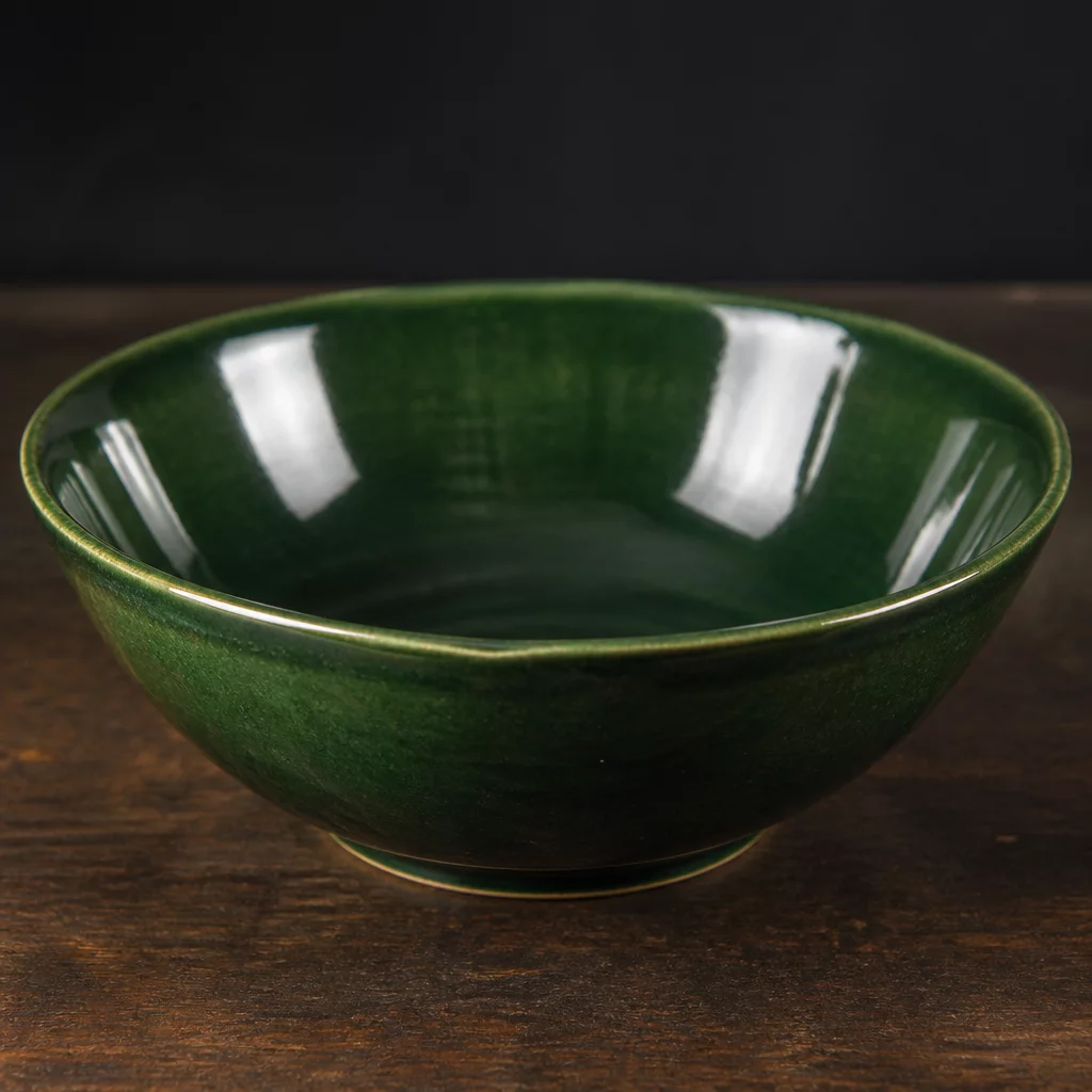 Deep Green Salad Bowl