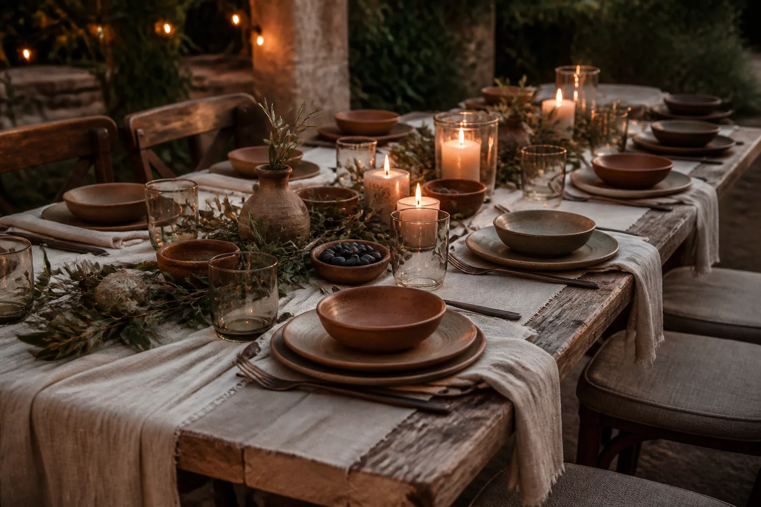 Creating a Rustic Dining Experience
