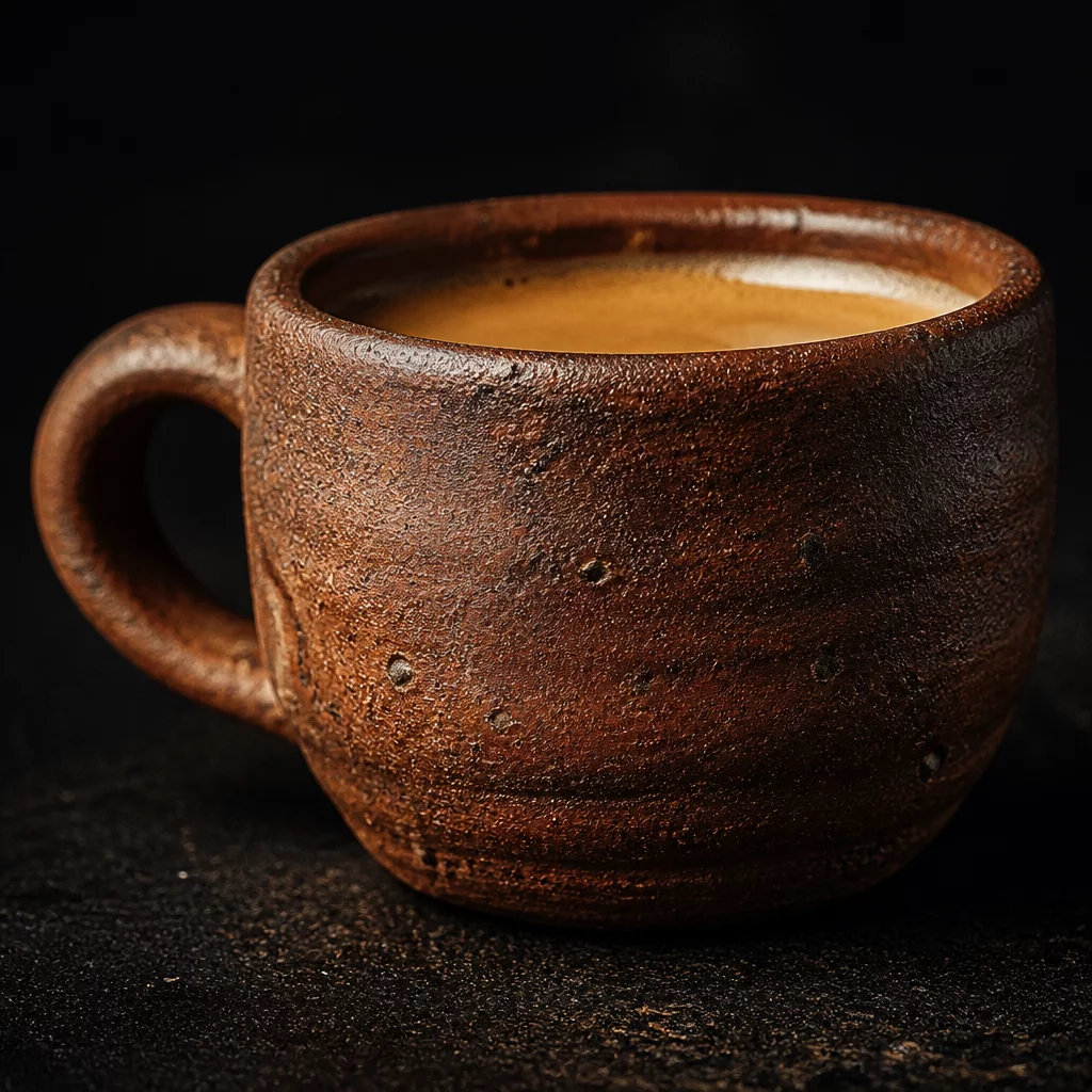 Textured Clay Espresso Cup